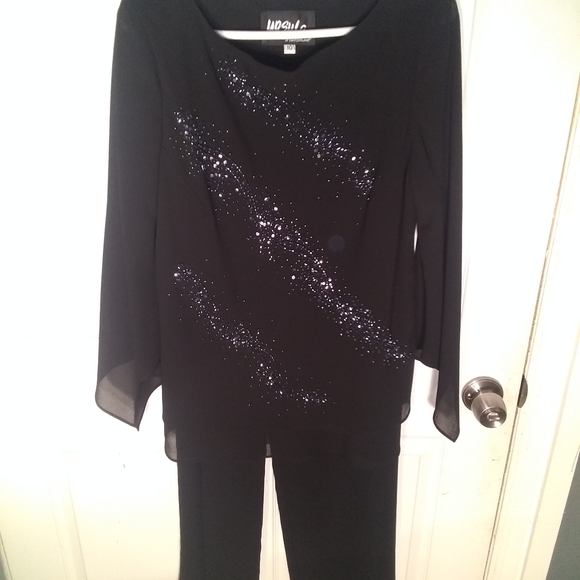 ursula of switzerland pant suits